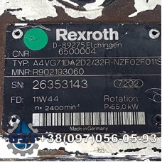 Ремонт гидронасоса Bosch Rexroth A4VG71