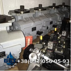 Ремонт гидронасоса асфальтоукладчика ABG