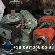 Ремонт гидронасоса экскаватора-погрузчика Hefton