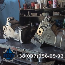 Ремонт гидромотора траншеекопателя Case