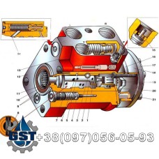 Ремонт насоса-дозатора погрузчика Fuchs